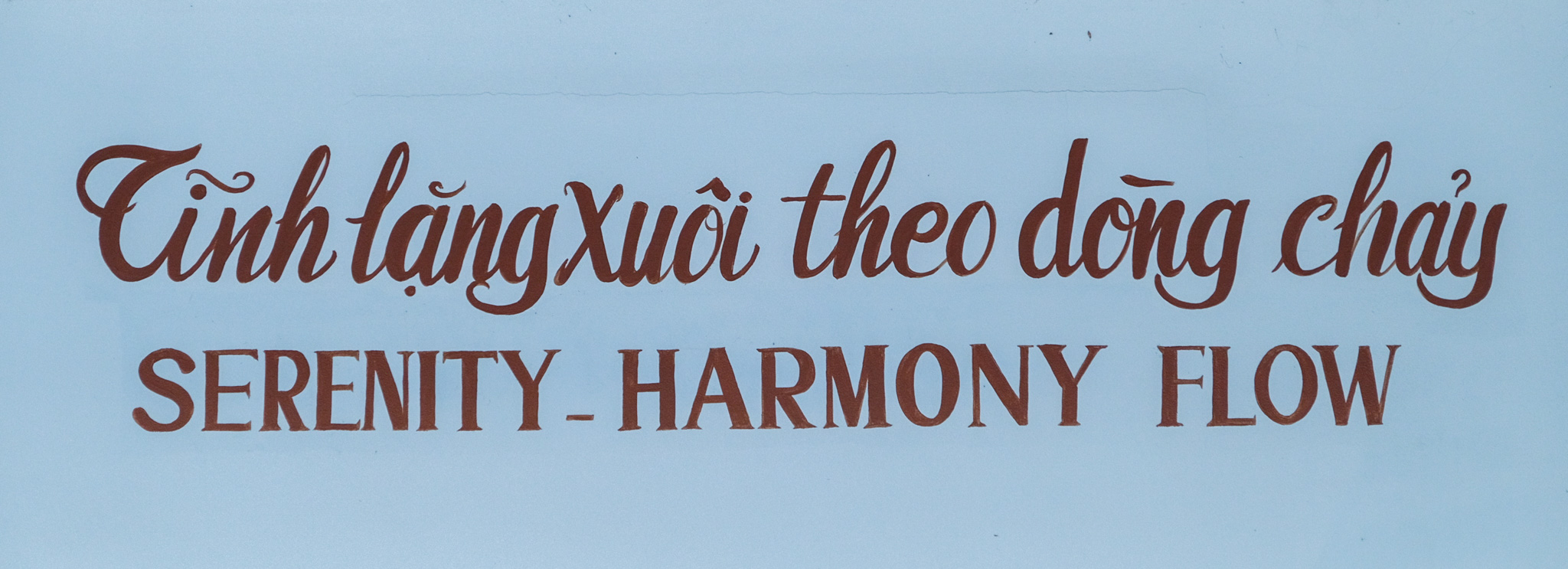 Tĩnh Lặng Xuôi Theo Dòng Chảy